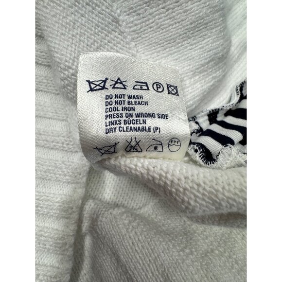 Vintage Escada sweater designer heavyweight nautical vibes gold zipper details c - Picture 10 of 13